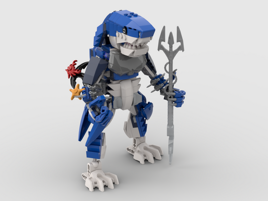 23 Lego Shark Ideas - How to build it