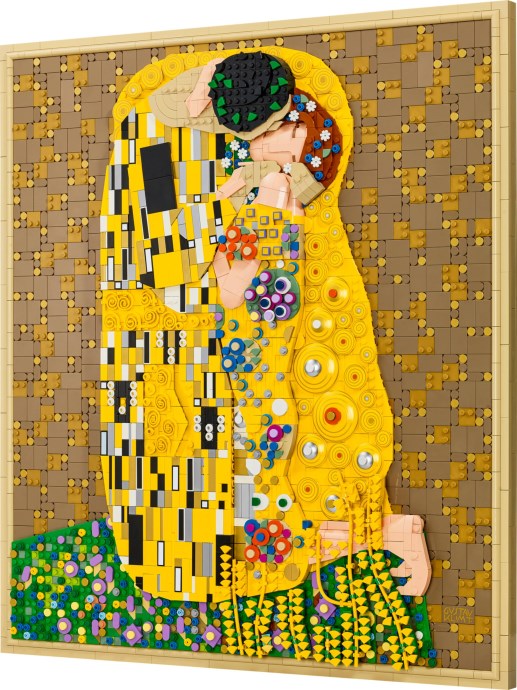 LEGO Art 31221 Gustav Klimt The Kiss 4,000-Piece Wall Art – How to