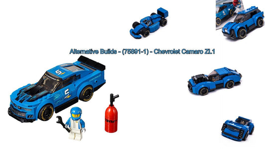 Alternative Builds - (75891-1) - Chevrolet Camaro ZL1 - How to build it