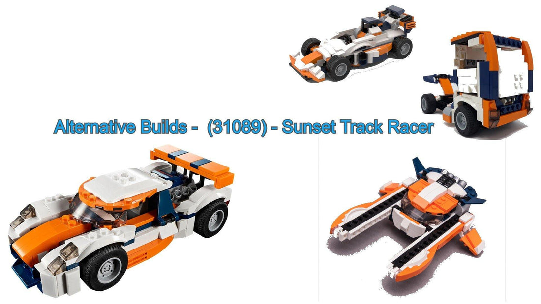 Alternative Builds - (31089) - Sunset Track Racer - How to build it