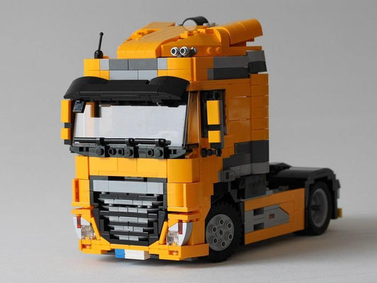 Lego trucks that will load your bricks - How to build it