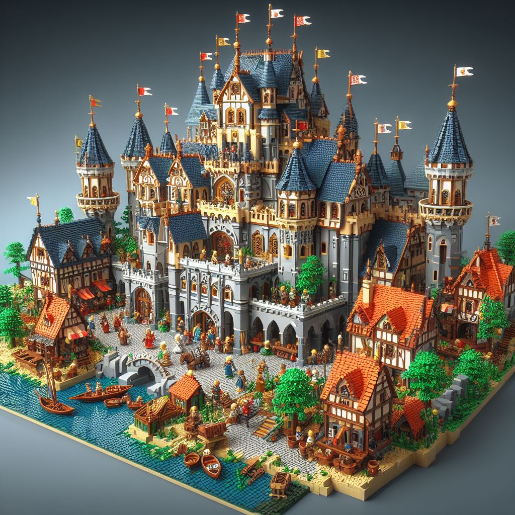 44 AI ideas for Lego MOCs Medieval Kingdom How to build it