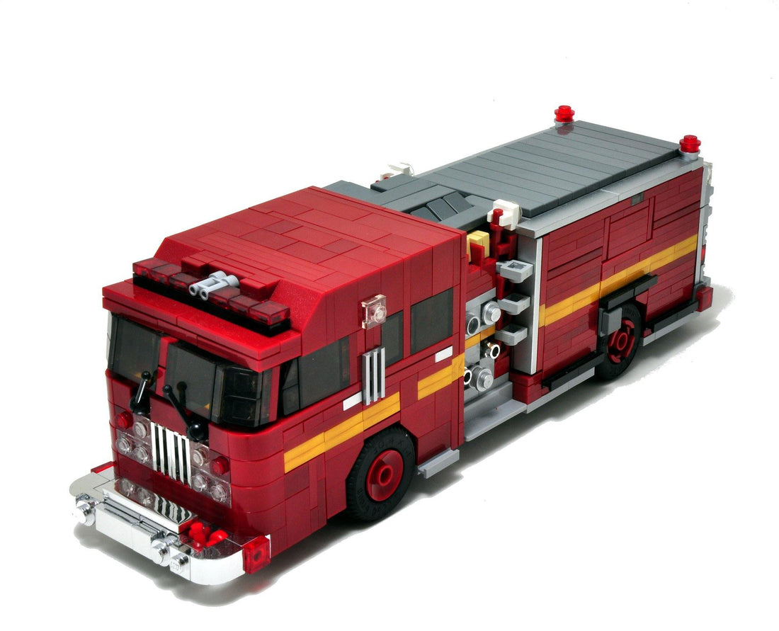 Lego Firefighting and Rescuing MOCs - How to build it
