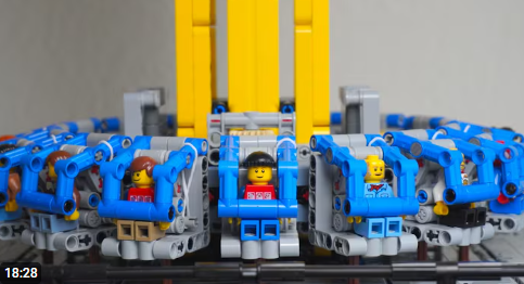 LEGO Technic Drop Tower: Turning Gravity into a Thrill Ride