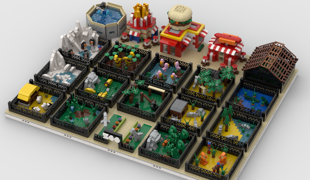 Lego zoo ideas hotsell