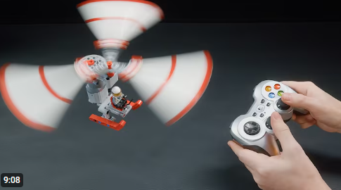 DIY LEGO Technic Remote-Controlled Helicopter