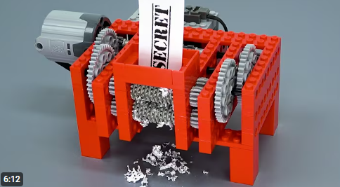 LEGO Paper Shredder: What We Can Learn from Brick Experiment Channel’s Gear-Powered Build