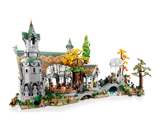 LEGO SET 10316 - Alternate build and Modifications | Lord of the Rings: Rivendell