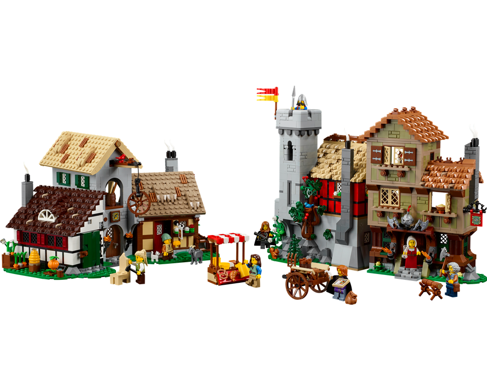 LEGO SET 10332 - Alternate build | Medieval Town Square