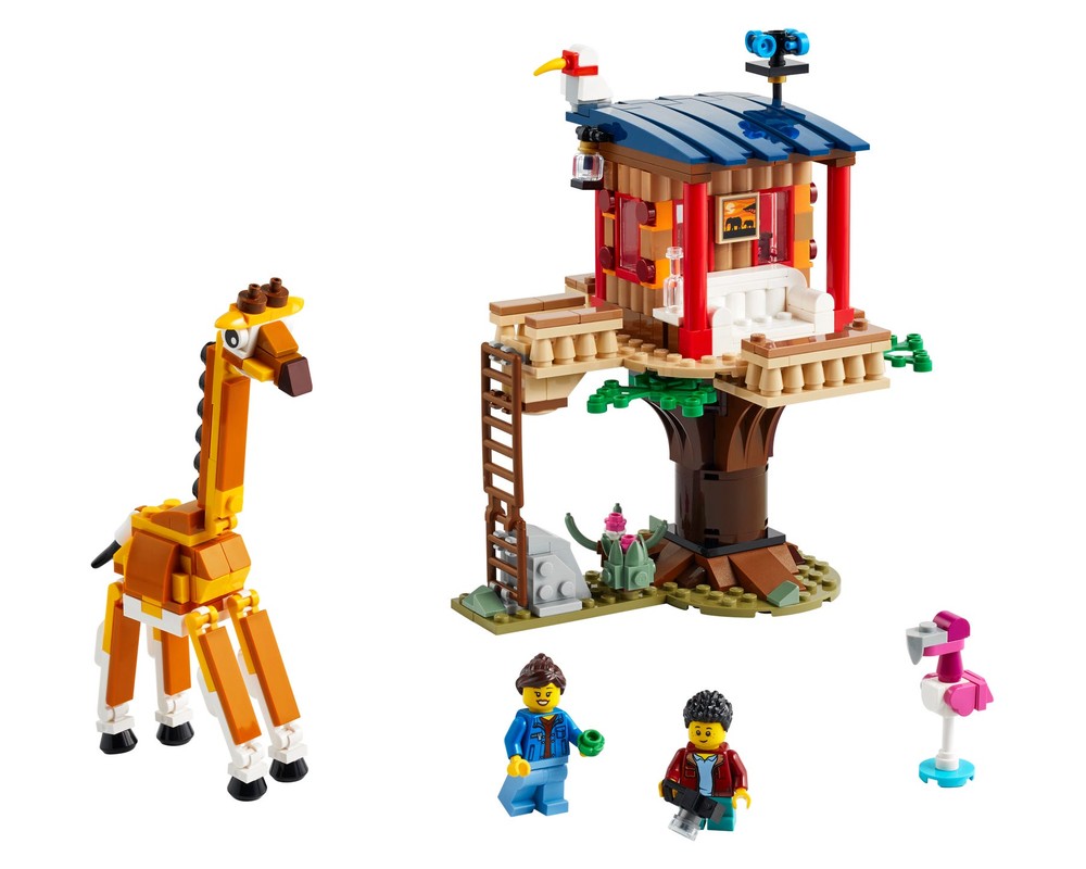 LEGO SET 31116 - Alternate build | Safari Wildlife Tree House