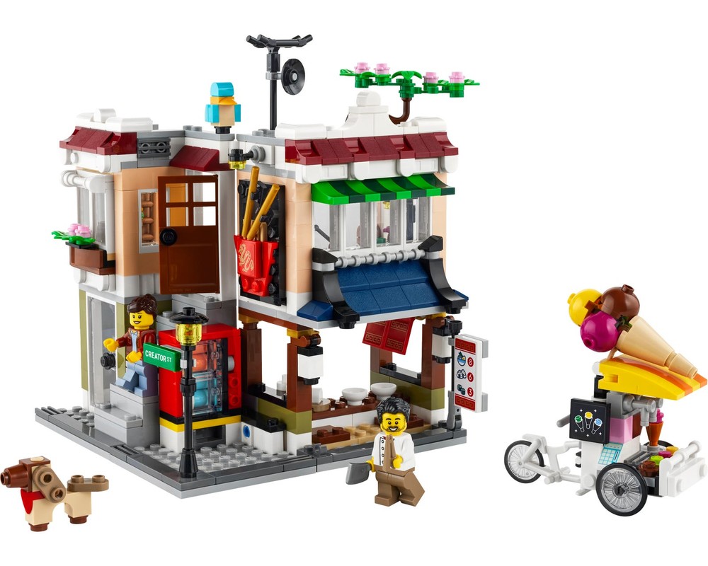 LEGO SET 31131 - Alternate build | Downtown Noodle Shop