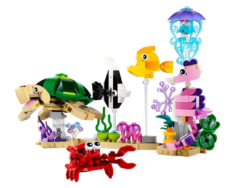 LEGO SET 31158 - Alternate build | Sea Animals