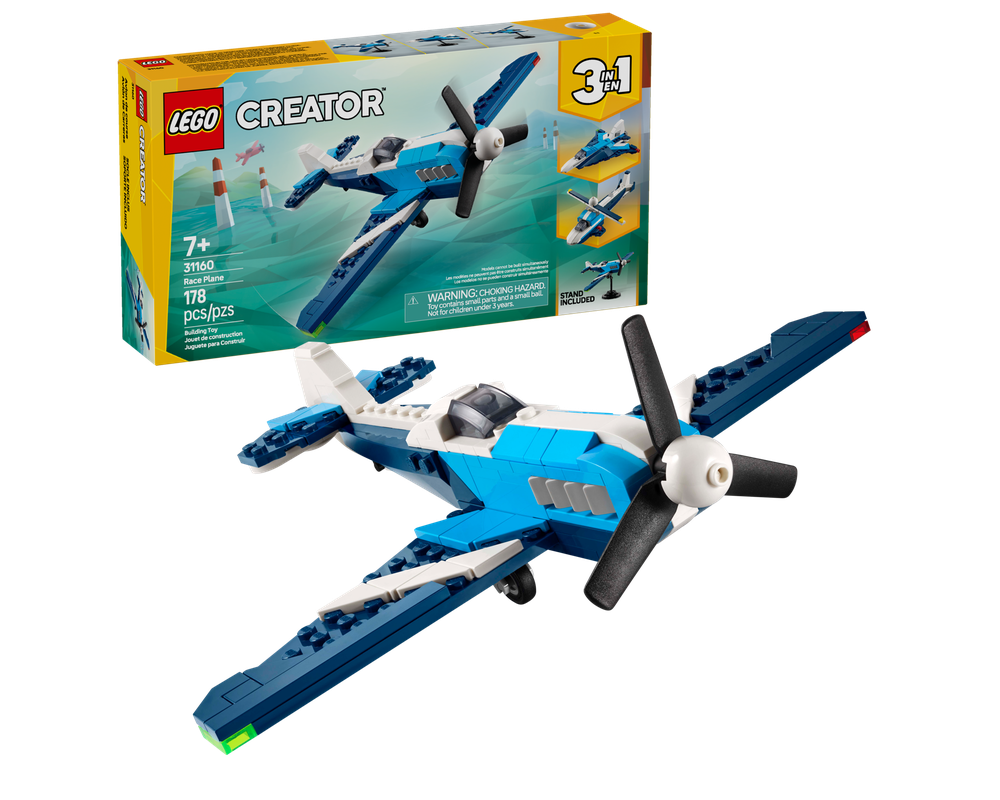 LEGO SET 31160 - Alternate build | Aircraft: Race Plane