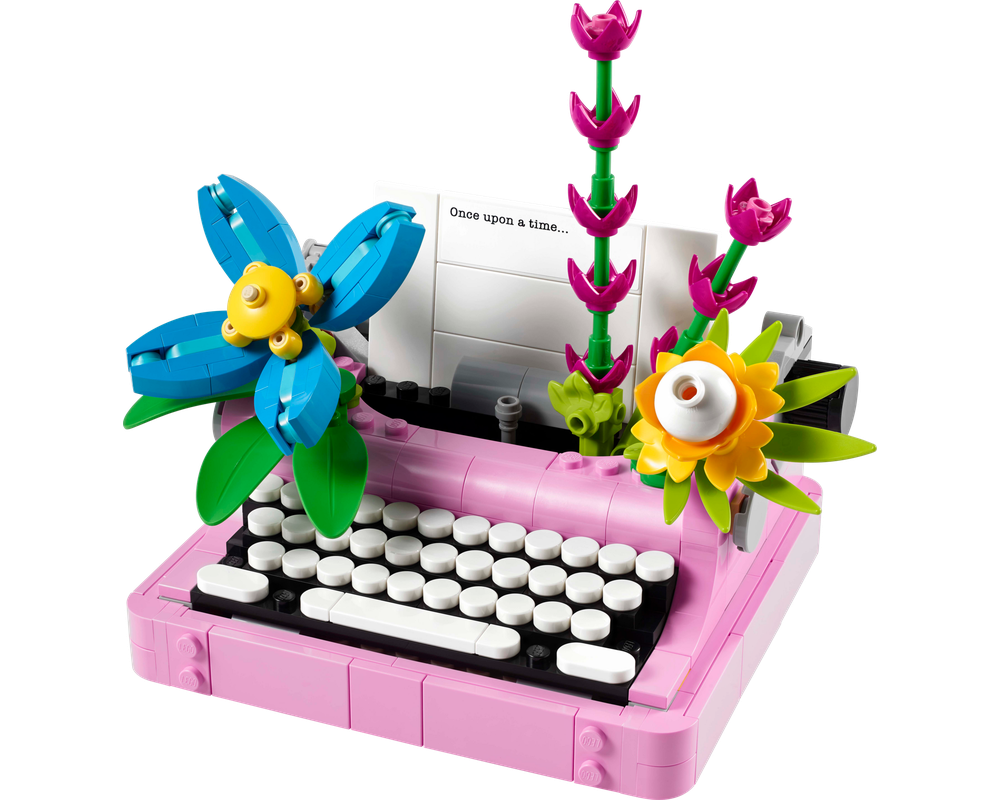 LEGO SET 31169 - Alternate build | Typewriter with Flowers