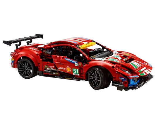 Lego set 42125 alternate build Ferrari 488 GTE "AF Corse #51