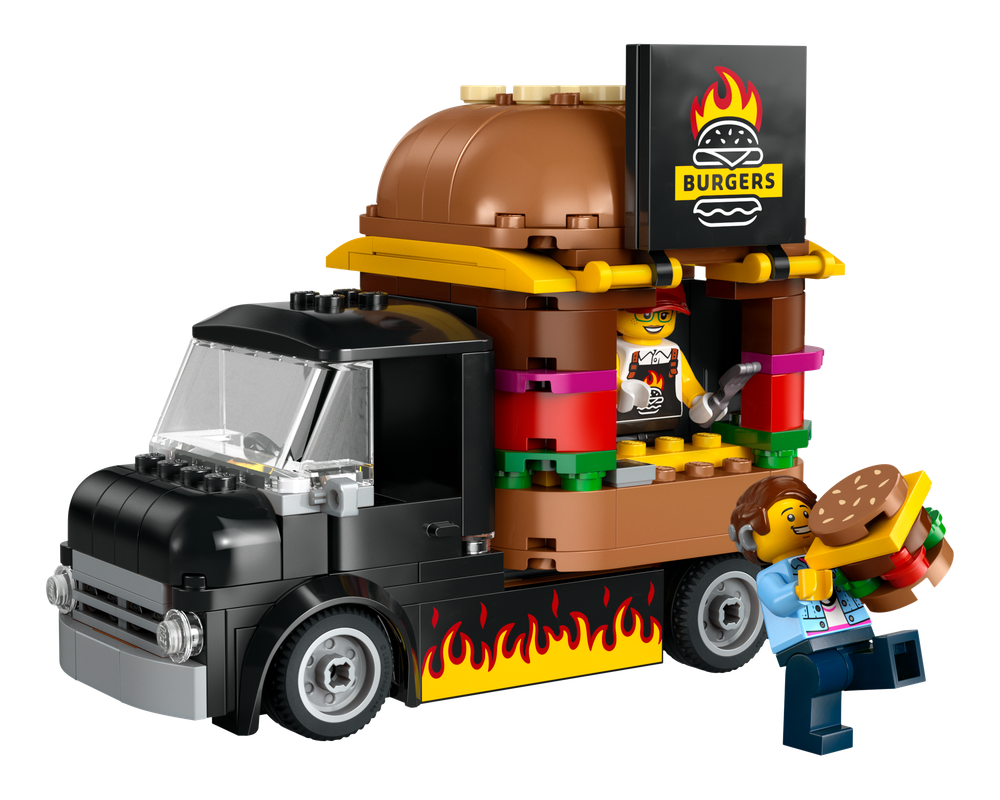LEGO SET 60404 - Alternate build | Burger Truck
