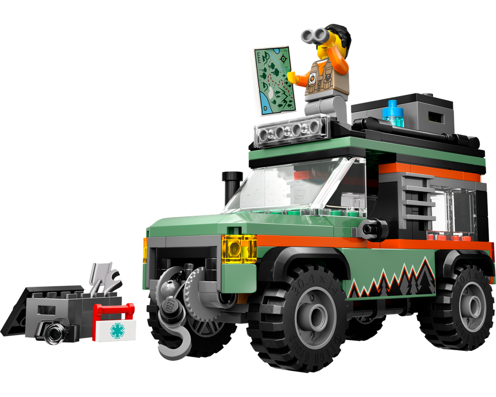 LEGO SET 60447 - Alternate build | Off-Road 4x4 Mountain Truck