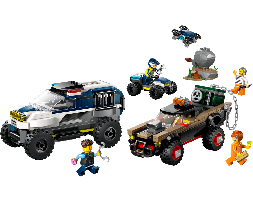 LEGO SET 60449 - Alternate build | Off-Road Police Car Chase