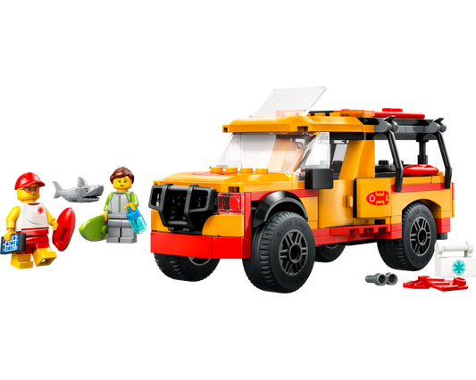 LEGO SET 60453 - Alternate build | Lifeguard Beach Rescue Truck