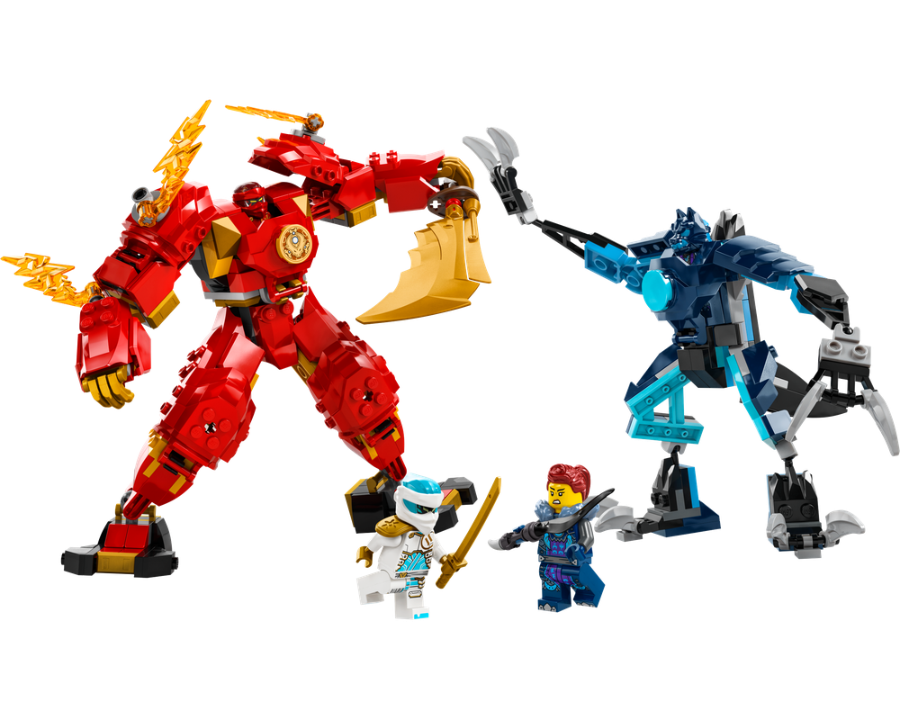 LEGO SET 71808 - Alternate build| Kai's Fire Mech