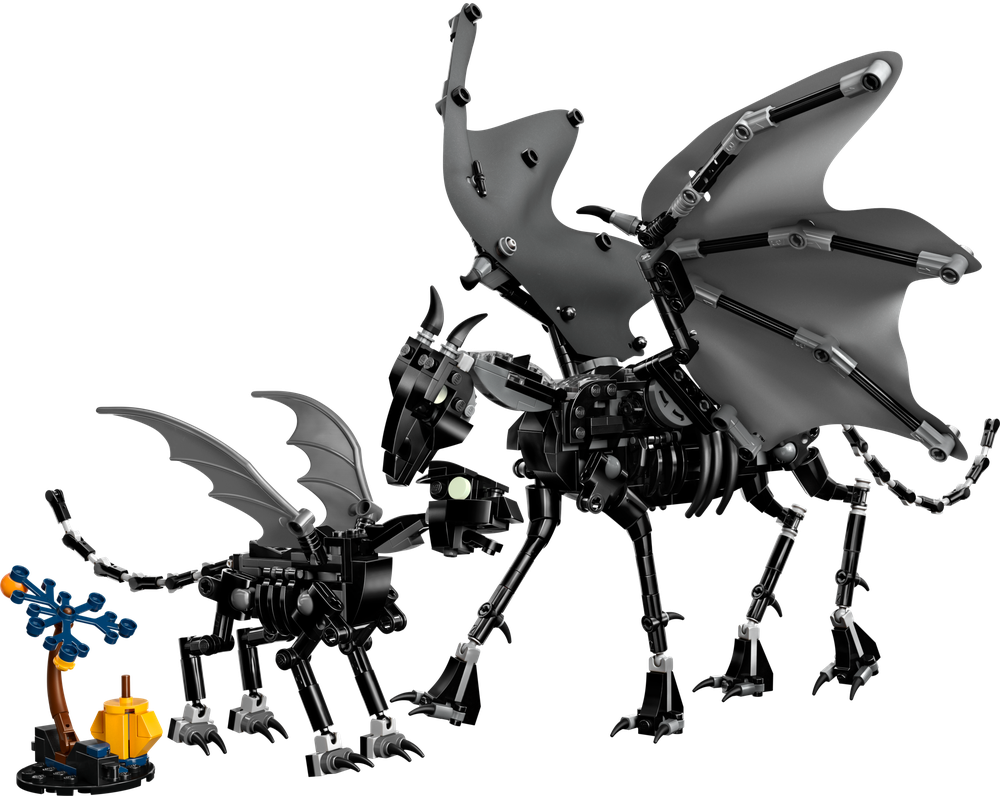 LEGO SET 76458 - Alternate build | Thestral Family – How to build it