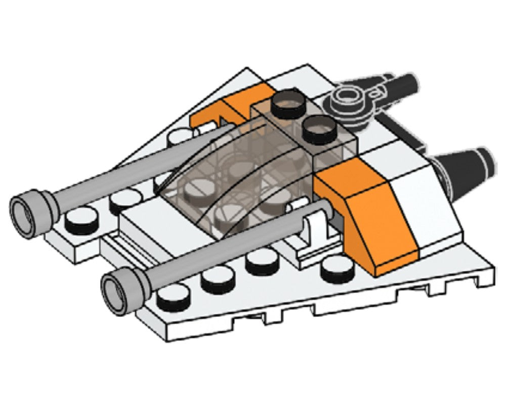 LEGO SET 912055 - Alternate build | Snowspeeder