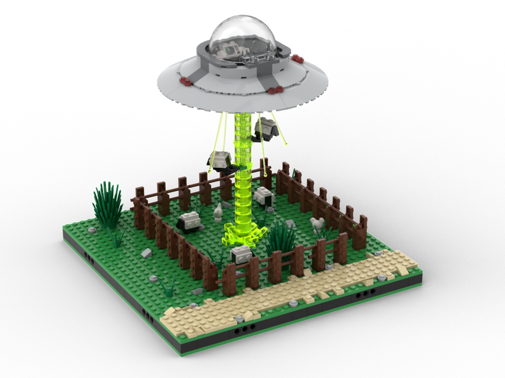 10 Inspiring Flying saucer LEGO MOCs: Instructions, Tips and Ideas