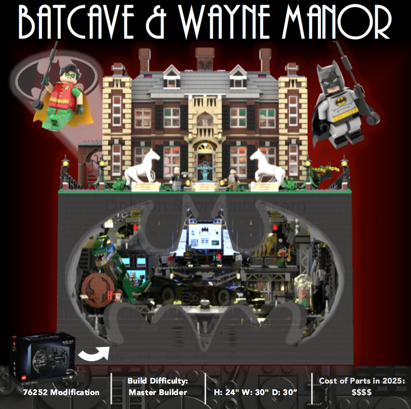 10 Inspiring Batcave LEGO MOCs: Instructions, Tips and Ideas