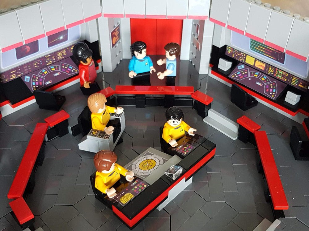 LEGO Enterprise – Star Trek USS Enterprise: How to Build, Display, and Go Boldly Into MOCs