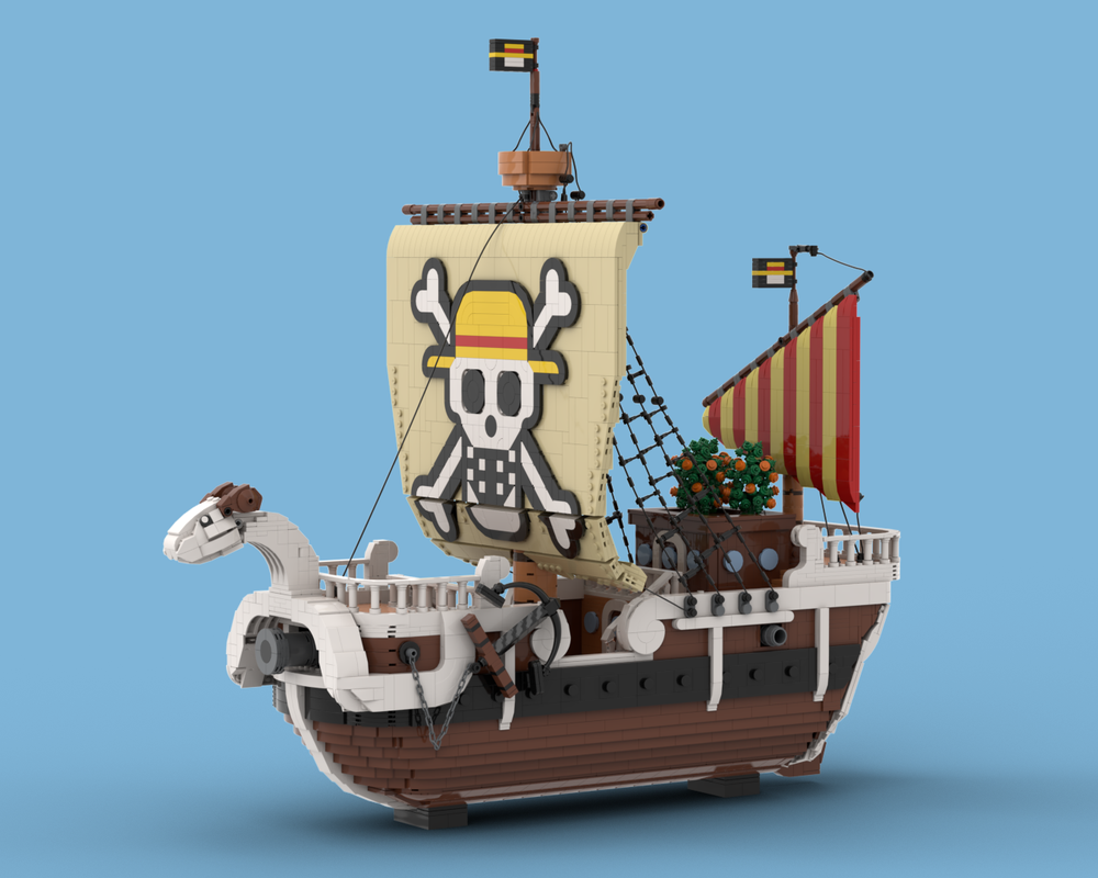 LEGO Going Merry: Build the Straw Hats’ First Pirate Ship in Bricks