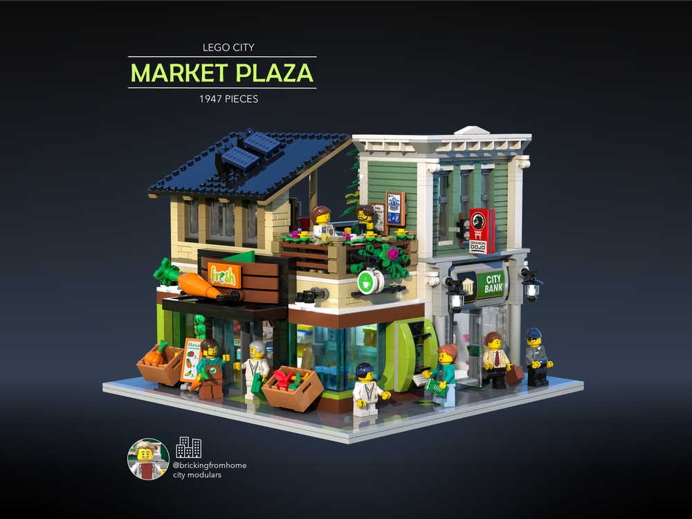 10 Inspiring Modular Market LEGO MOCs: Instructions, Tips and Ideas