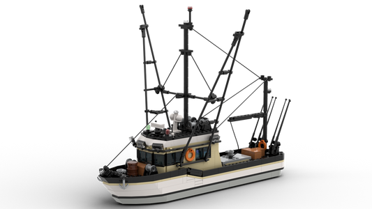 10 Inspiring Trawler / fishing boat LEGO MOCs: Instructions, Tips and Ideas