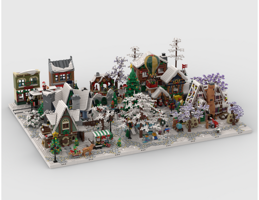 10 Inspiring Winter Village LEGO MOCs: Instructions, Tips and Ideas