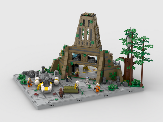 10 Inspiring Yavin 4 Rebel Base LEGO MOCs: Instructions, Tips and Ideas