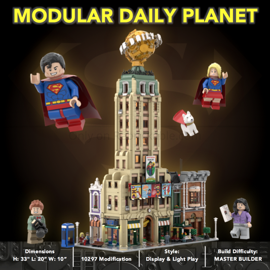 10 Inspiring Superheroes Buildings LEGO MOCs: Ideas, Tips and Instructions