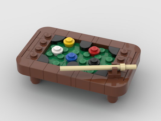 How to build lego pool table - How to build it