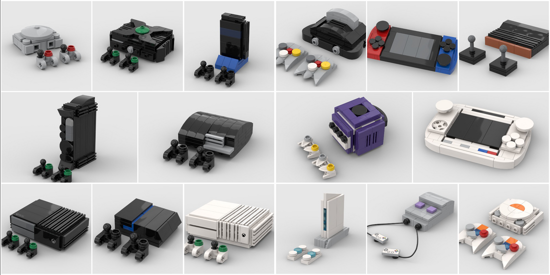 Time To Play - Lego Consoles - How to build it