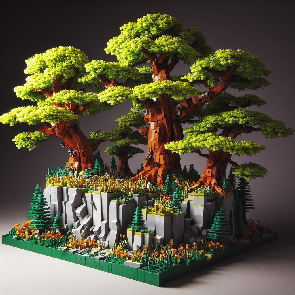 Lego tree designs sale