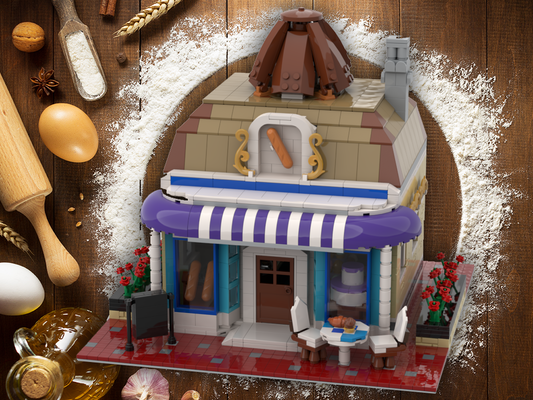 10 Inspiring Modular Bakery Shop LEGO MOCs: Ideas, Tips and Instructions