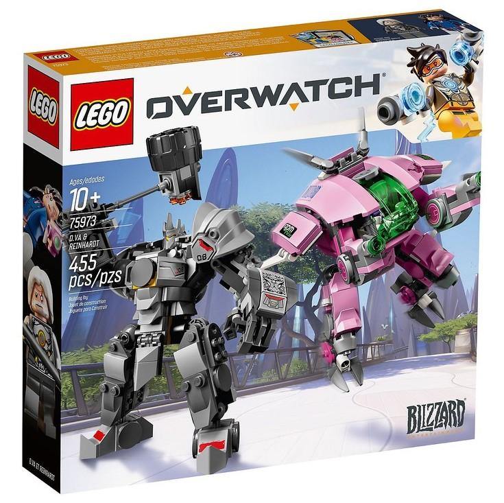 Lego set 75973 Alternative Build - D.Va & Reinhardt - How to build it