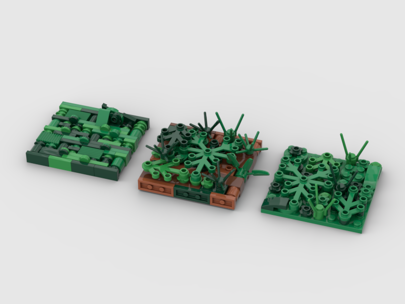How to build Lego grass How to build it