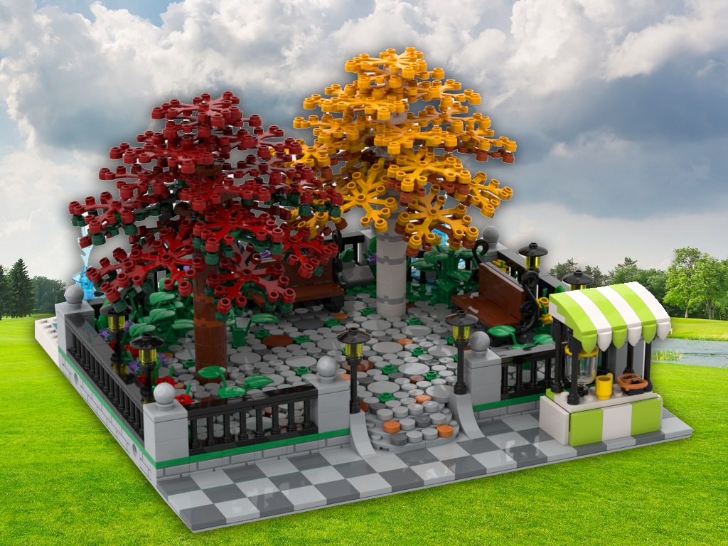 10 Inspiring Modular Park LEGO MOCs: Ideas, Tips and Instructions