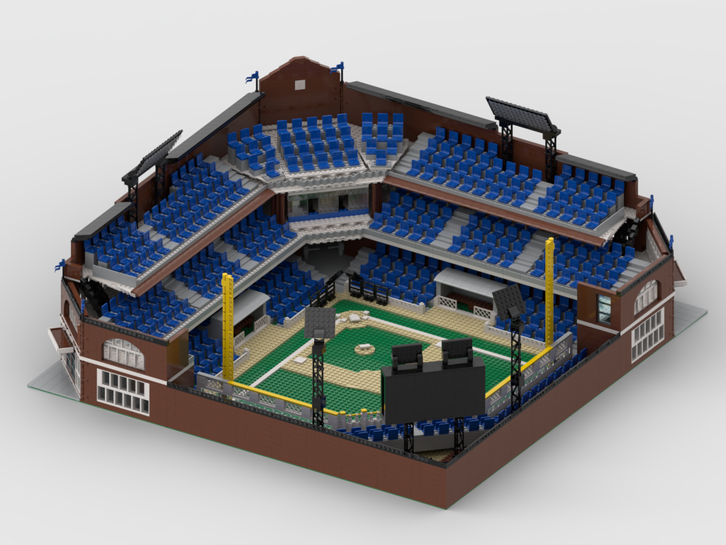LEGO MOC Soccer Stadium by ChrisBrickman