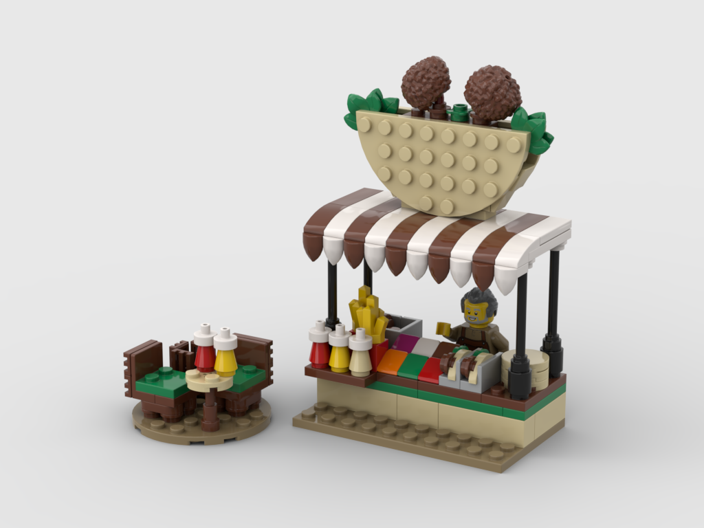 MOC - Falafel Stand
