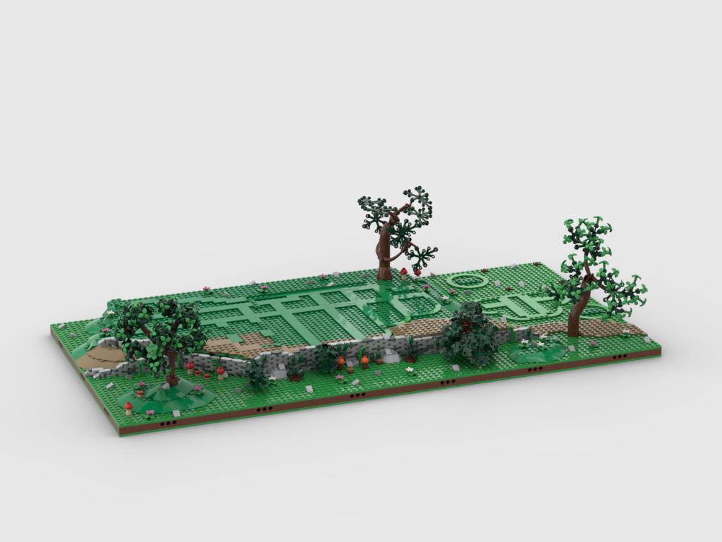 MOC - Display for set 10354 The Shire