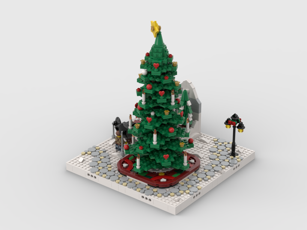 MOC - Winter Village - Display for set 40564 + 40573