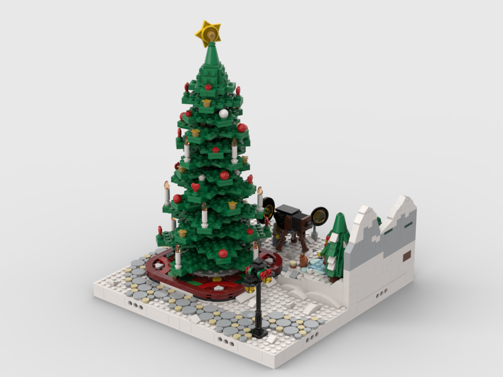 MOC - Winter Village - Display for set 40564 + 40573