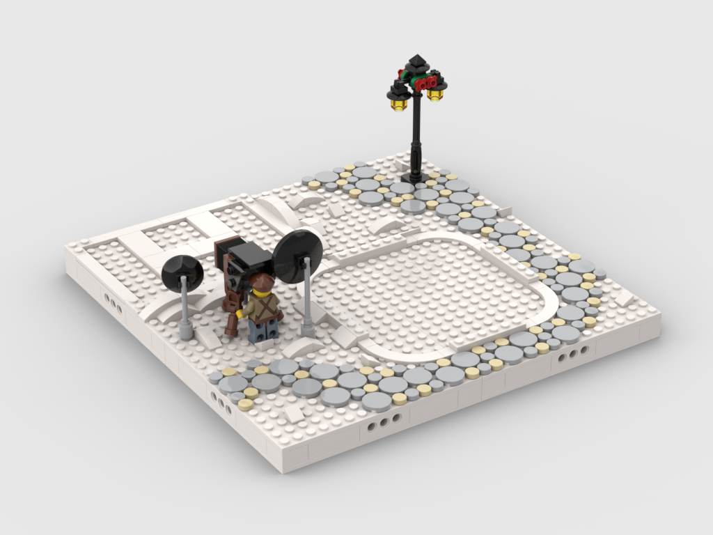 MOC - Winter Village - Display for set 40564 + 40573