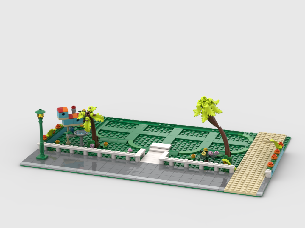 MOC - Display for set 43268 - Lilo and Stitch Beach House