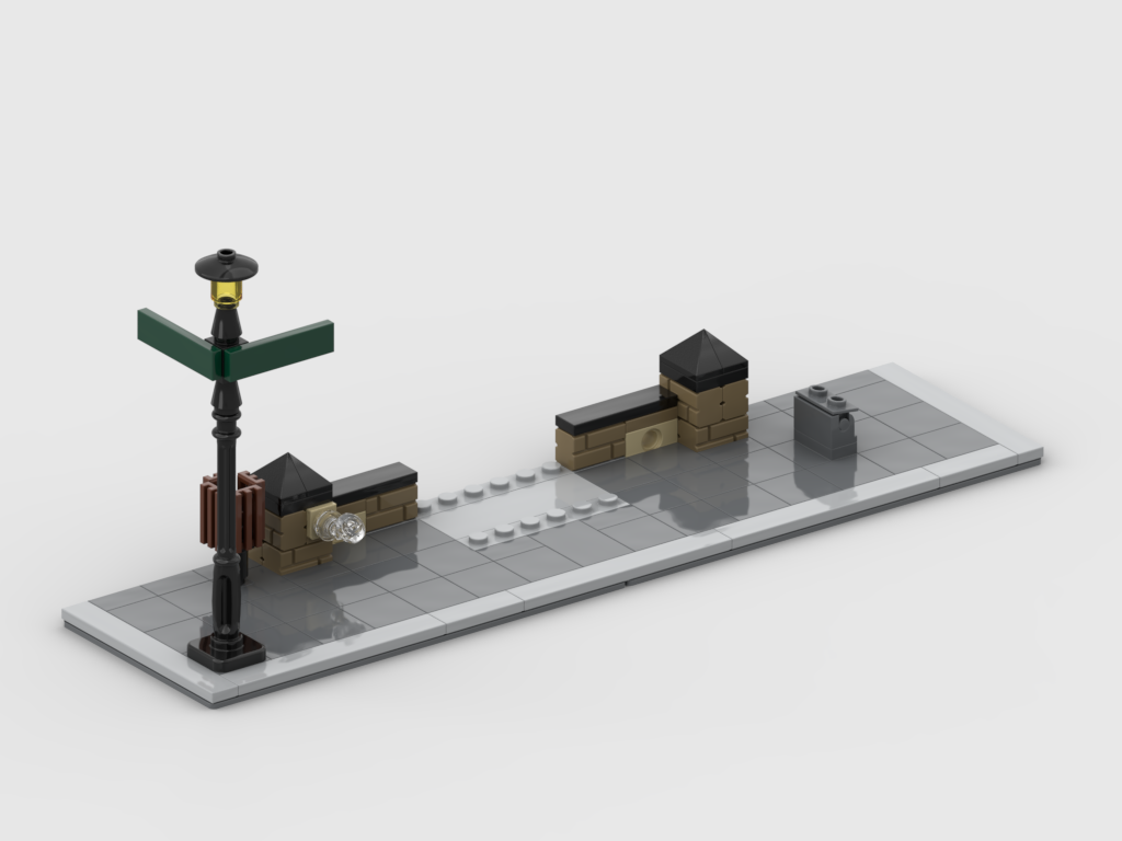 MOC - Modular Display for set 60455 - Turn every modular model into a corner